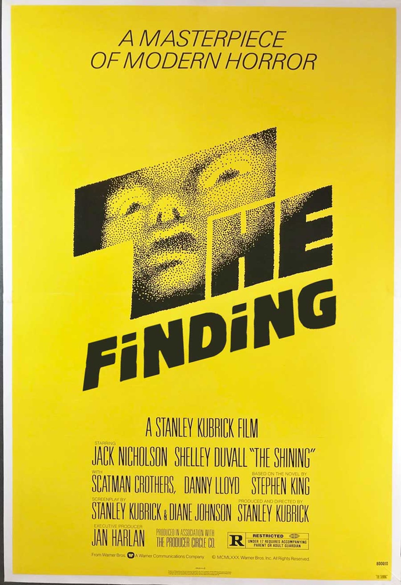 Movie poster parody - The Finding.
