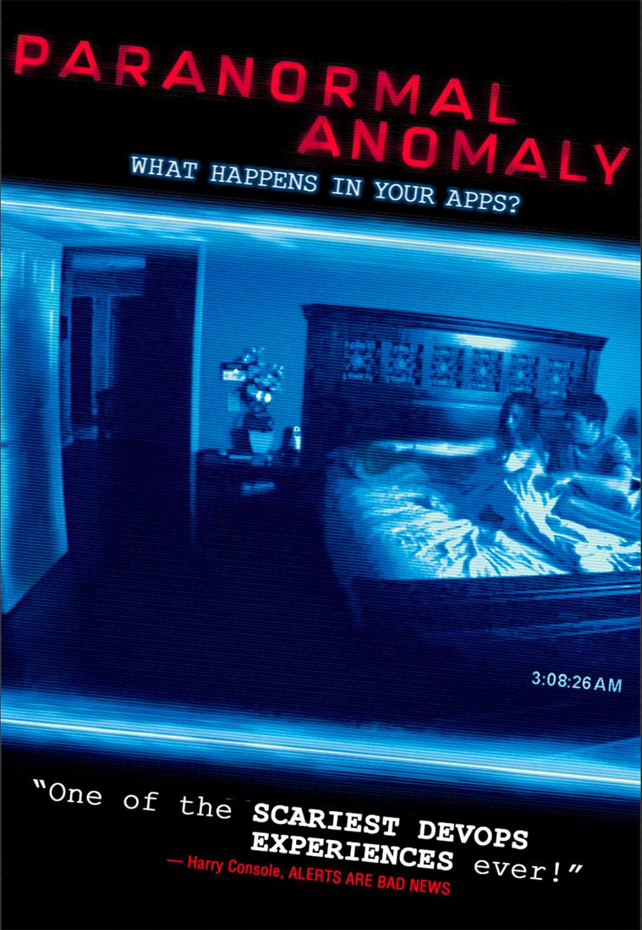 Movie poster parody - Paranormal Anomaly