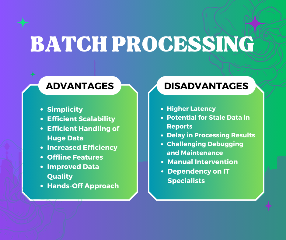 Batch Processing: Advantages and Disadvantages