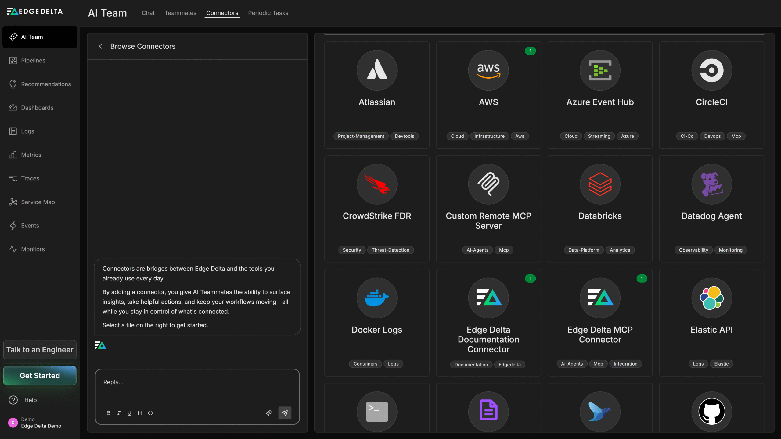 Dashboard screenshot