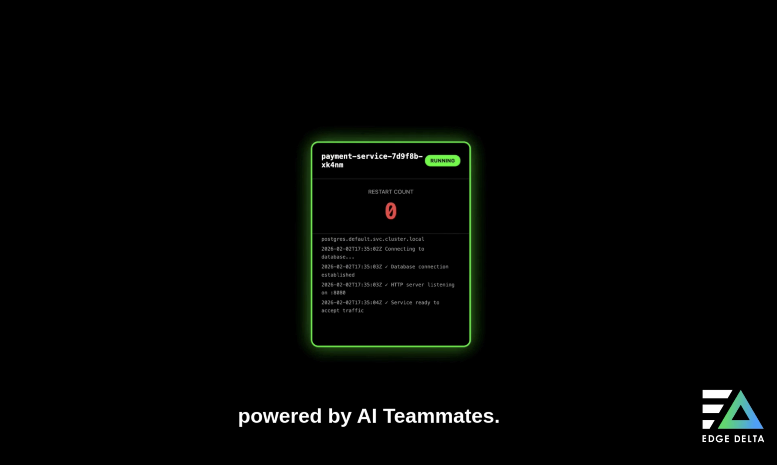 Kubernetes CrashLoopBackOff Resolution with AI Teammates