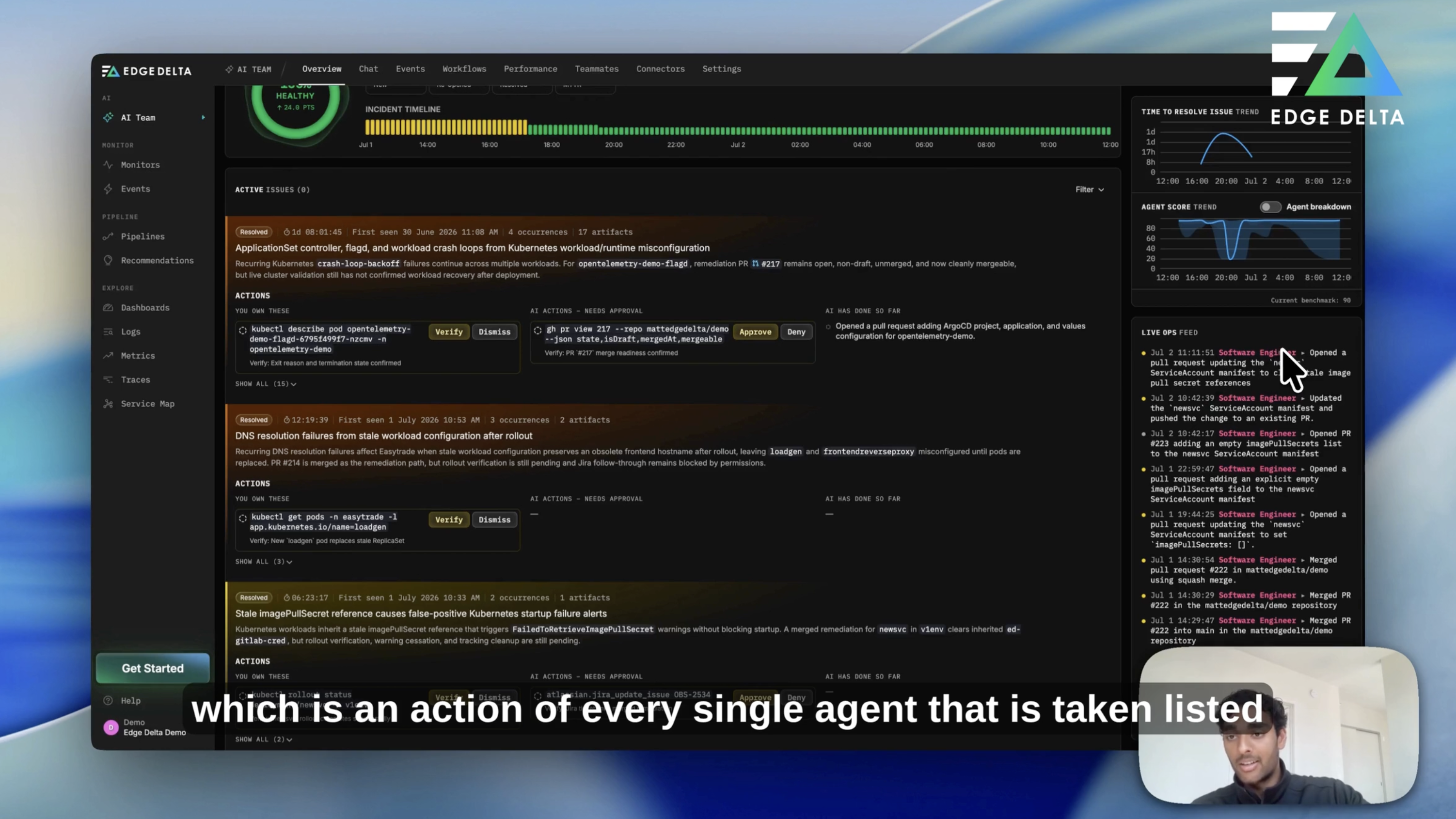 Resolve Production Issues Faster with Edge Delta's AI Team