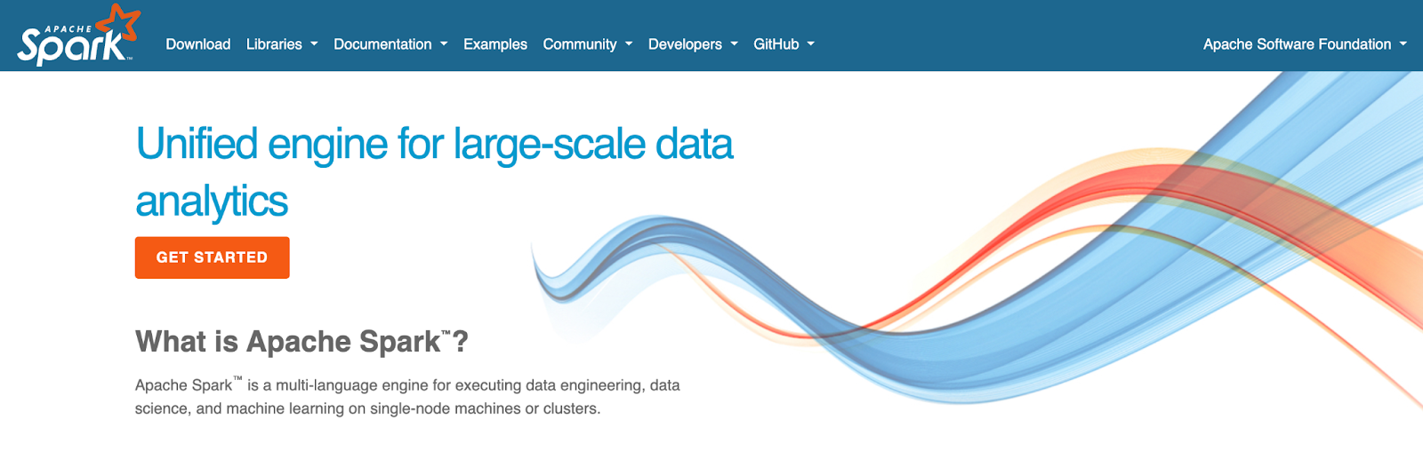 Apache Spark Homepage