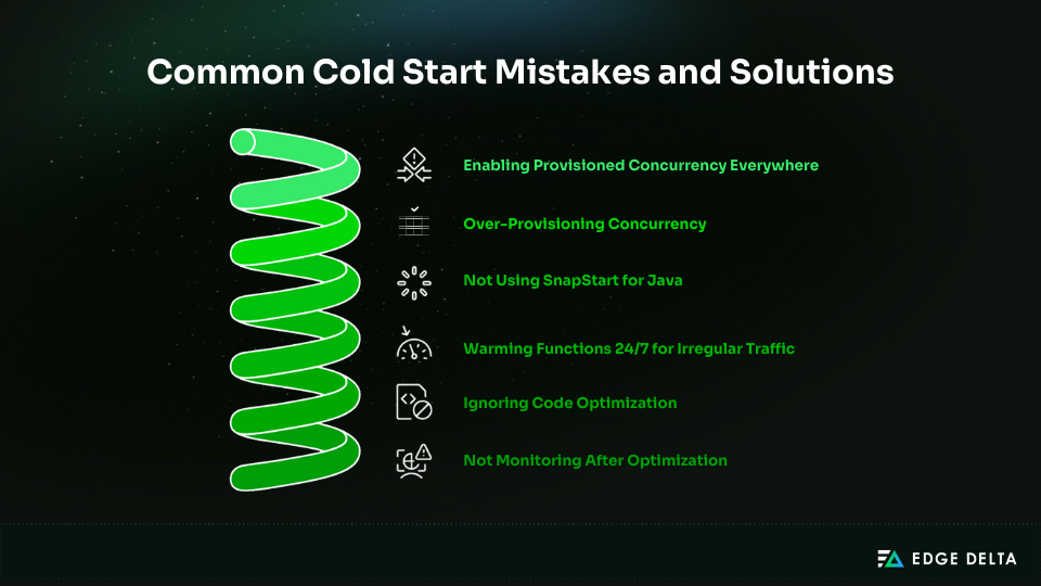 Common Cold Start Mistakes and Solutions